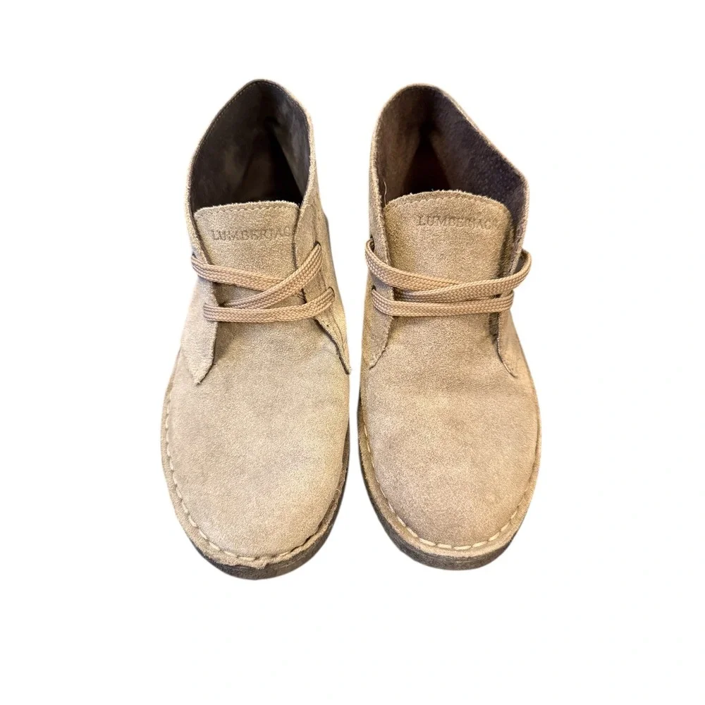 Lumberjack Men's Tan Suede Desert Boots Chukka Lace Up EU‎ 37 2000 04 A01